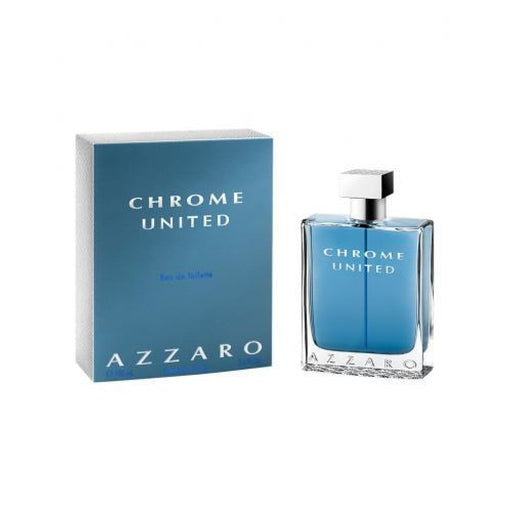 Chrome United Edt Spray By Azzaro For Men - 100 Ml