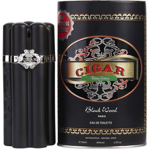 Cigar Black Wood Edt Spray By Remy Latour For Men - 100 Ml