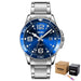 Classic Design Quartz Watch For Men Luxury Full Steel Sport