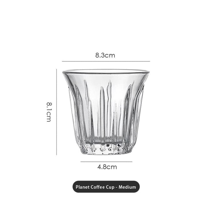 Classic Vertical Rib Design Glass
