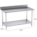 Commercial Catering Kitchen Stainless Steel Prep Work Bench