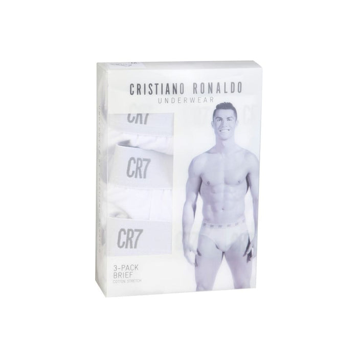 Cr7 Cristiano Ronaldo 8100-6610-100 Briefs For Men-white