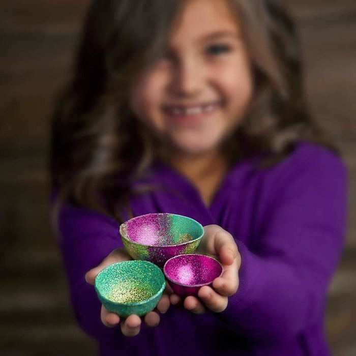 Crafttastic Mini Glitter Bowls Kit