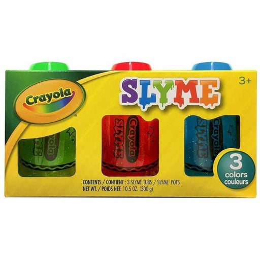 Crayola Sparkle Slyme | 3 Pack Green Blue Pink