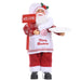 Vibe Geeks Creative Standing Santa Claus Doll Holiday