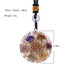 Crystal Stones Chakra Reiki Healing Energy Orgonite Necklace