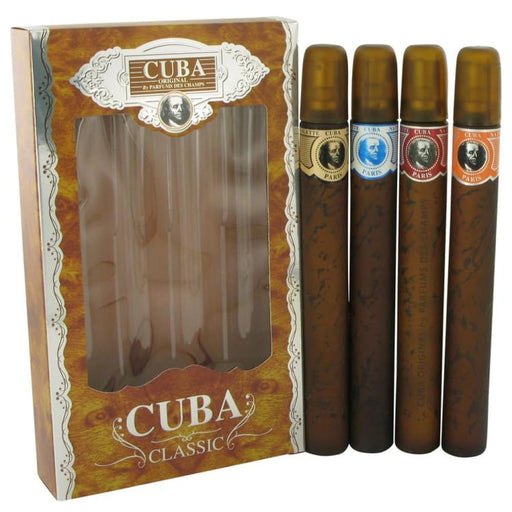 Cuba Blue Gift Set By Fragluxe For Men - Variety Includes