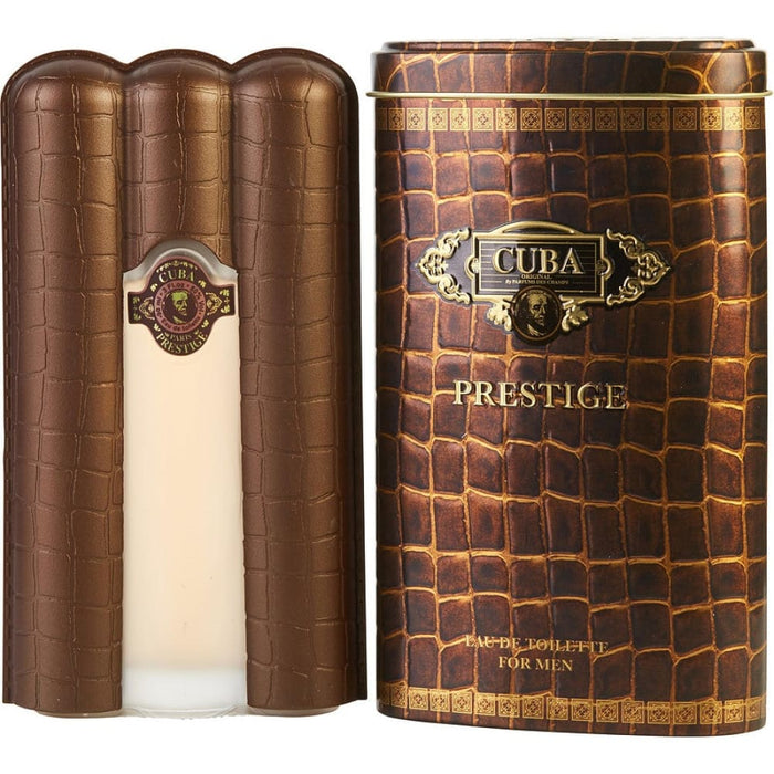 Cuba Prestige Gold Edt Spray By Fragluxe For Men - 90 Ml