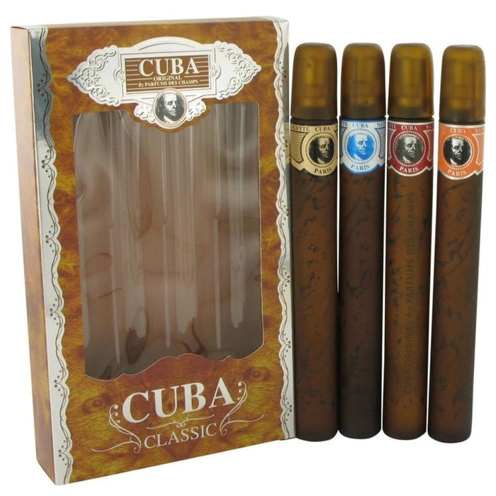 Cuba Red Gift Set By Fragluxe For Men - Variety Includes All