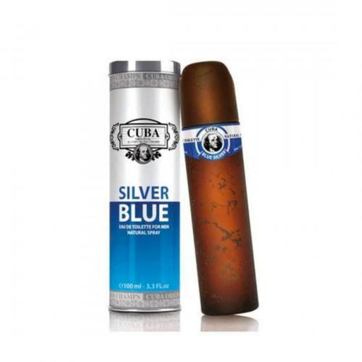 Cuba Silver Blue Edt Spray By Fragluxe For Men - 100 Ml