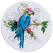 Cute Birds Print Round Beach Towel