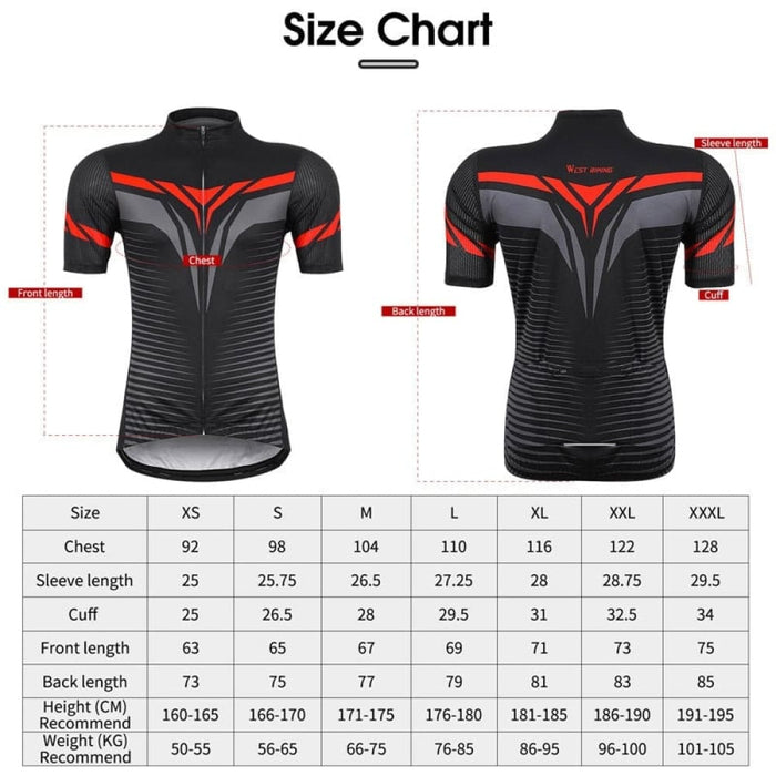 Cycling Short Sleeve Casual Unisex Jersey