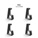 4pcs Horizontal Holder Heighten Bracket For Ps4 Game Console