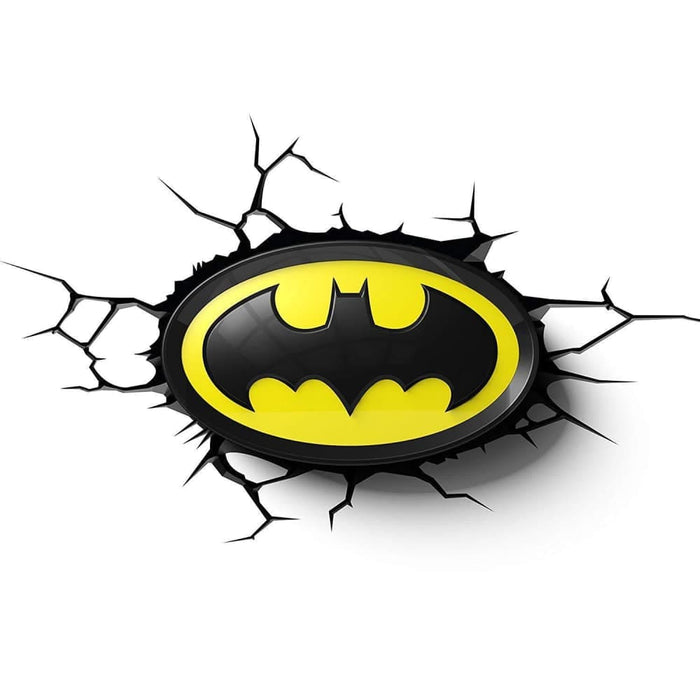 Dc Comics Batman Emblem Logo 3d Deco Light