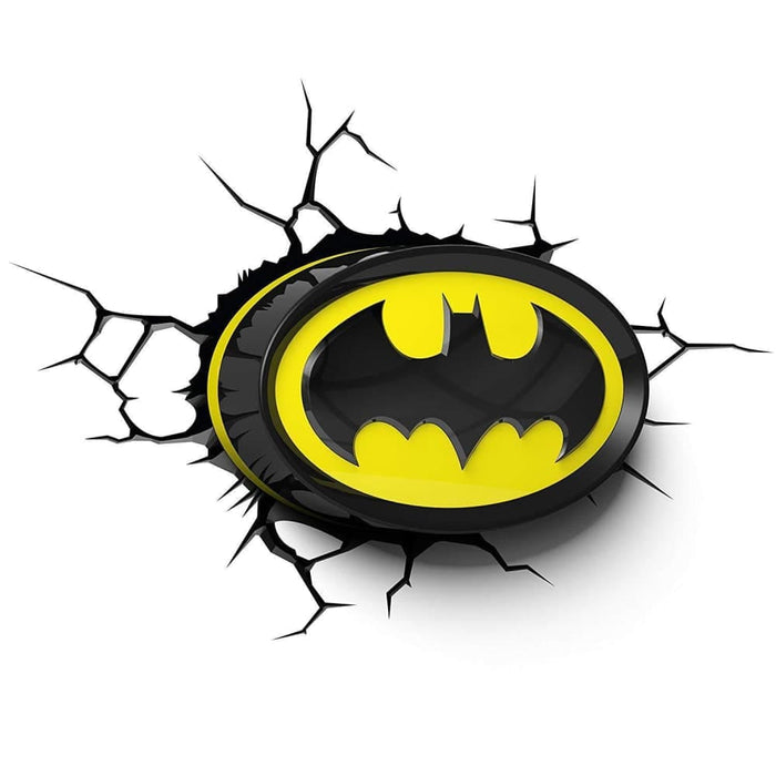 Dc Comics Batman Emblem Logo 3d Deco Light