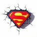 Dc Comics Superman Crest 3d Deco Light