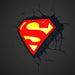 Dc Comics Superman Crest 3d Deco Light