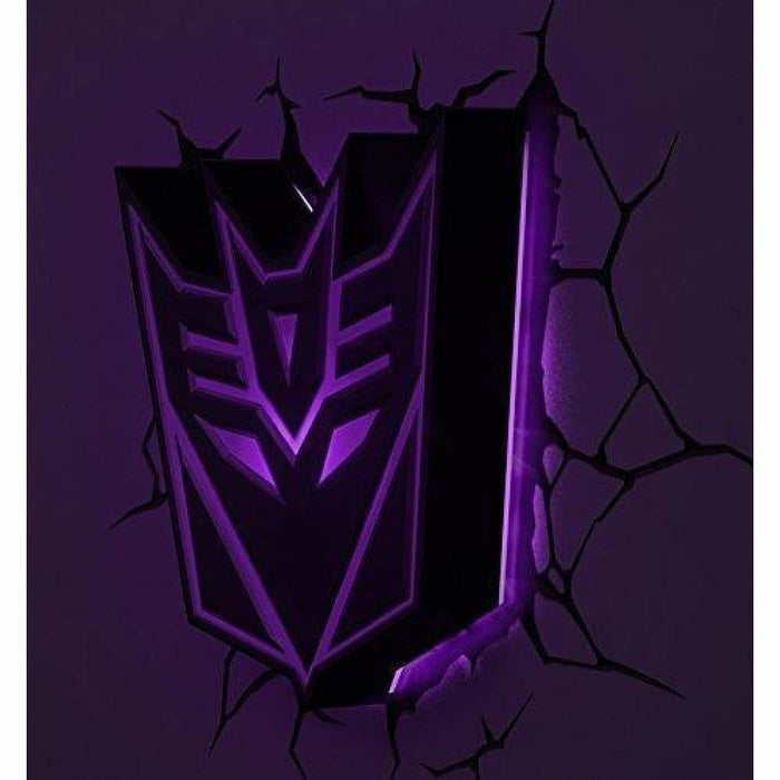 Decepticon Shield 3d Deco Light