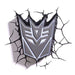 Decepticon Shield 3d Deco Light