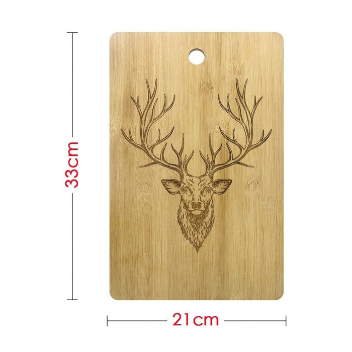 Deer Head Cutting Board