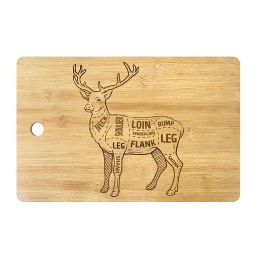 Deer Meat Cut Custom Cutting Board