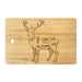 Deer Meat Cut Custom Cutting Board