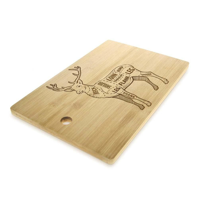 Deer Meat Cut Custom Cutting Board