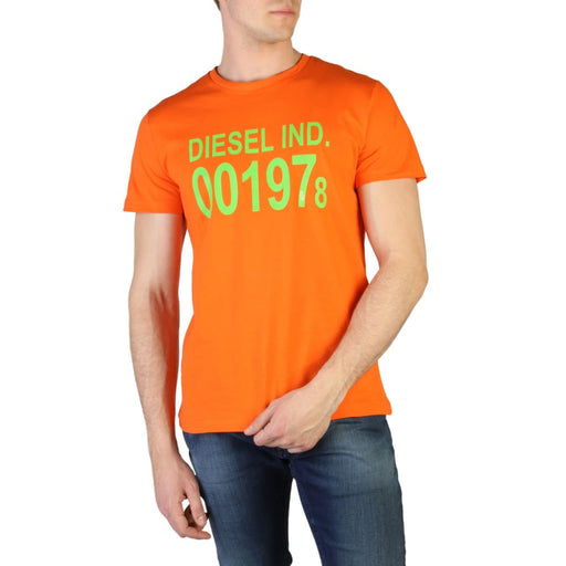 Diesel Aw506t T-shirts For Men Orange