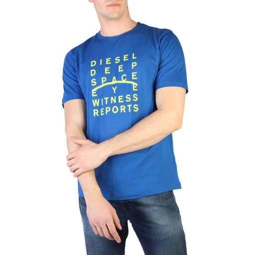 Diesel Aw515t T-shirts For Men Blue