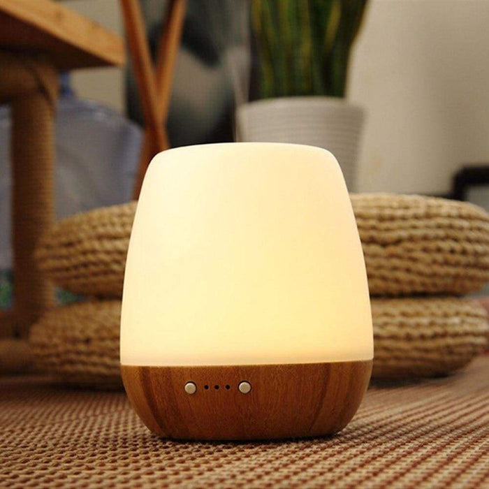 Diffuser Real Wooden Bamboo Rubber Glass Air Humidifier