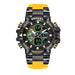 Digital Quartz Wristwatch With Dual Time Mode