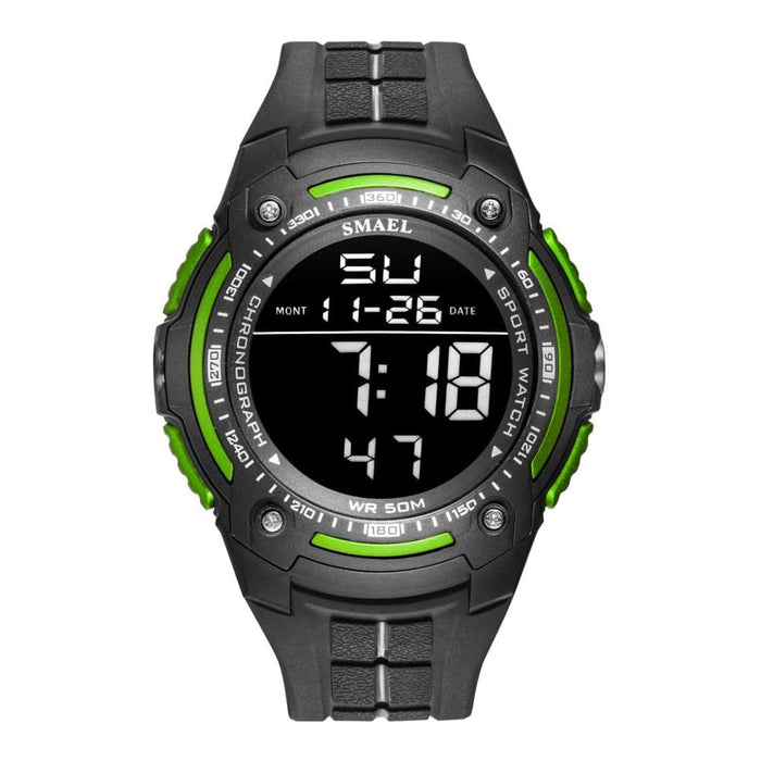 Digital Watches Smael Top Brand Luxury Clock 50m Waterproof