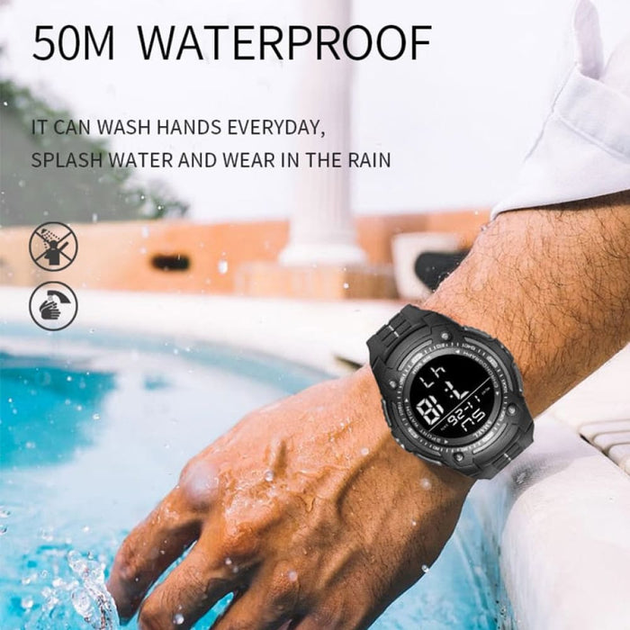 Digital Watches Smael Top Brand Luxury Clock 50m Waterproof