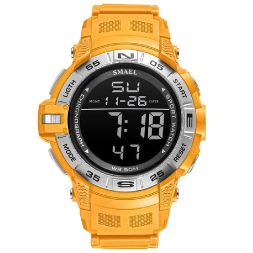 Digital Watches Sport Smael Watch For Men 50m Waterproof