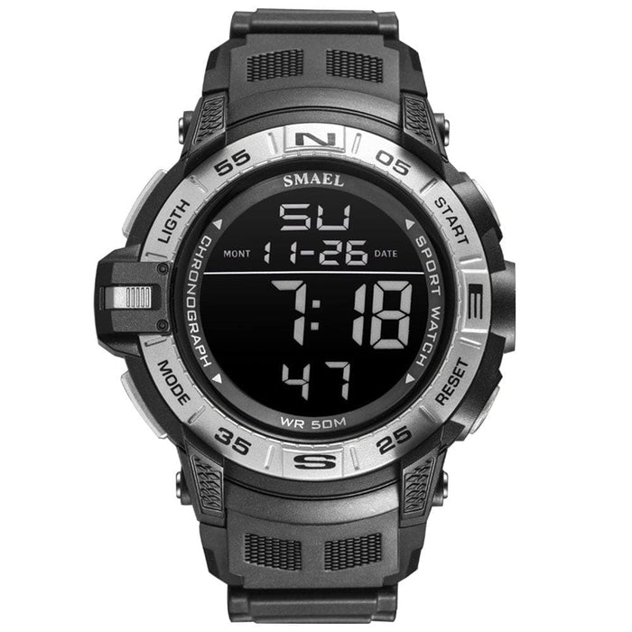 Digital Watches Sport Smael Watch For Men 50m Waterproof