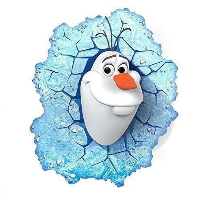 Disney Frozen Olaf 3d Deco Light