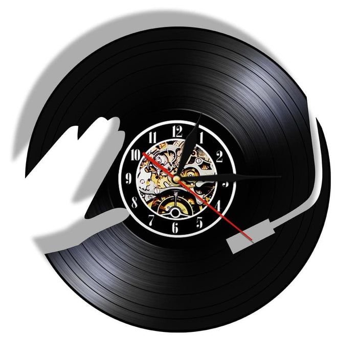 Dj Music Vinyl Record Lp Led Wall Clock Watch 3d Night Light