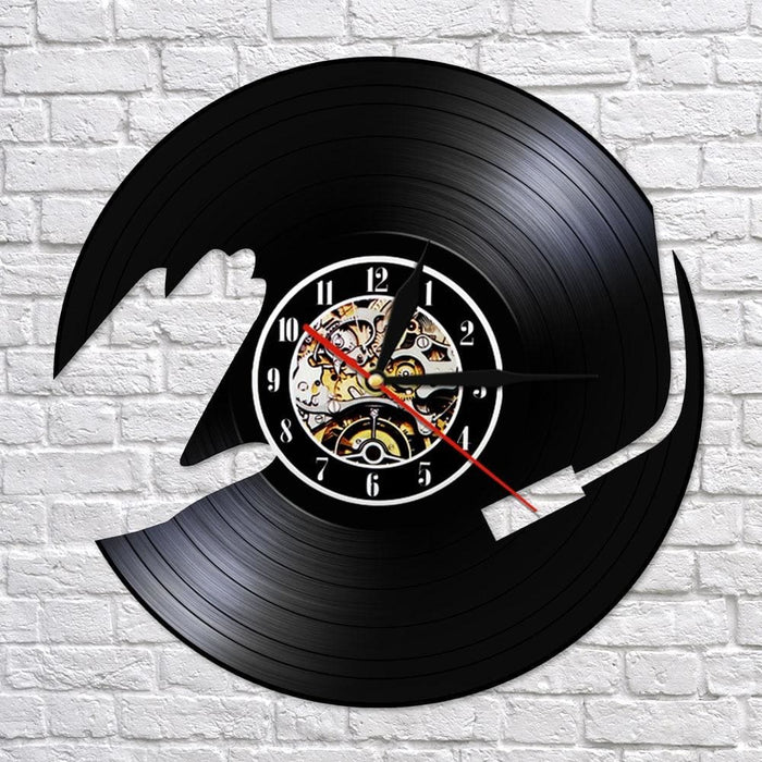 Dj Music Vinyl Record Lp Led Wall Clock Watch 3d Night Light