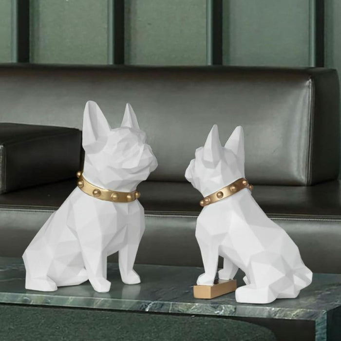 Dog Sculpture Resine Modern Art For Home Decoration