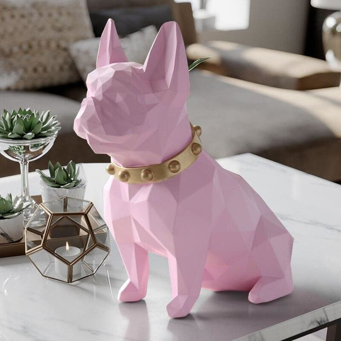 Dog Sculpture Resine Modern Art For Home Decoration