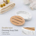 Double Layer Bamboo Soap Bar Holder