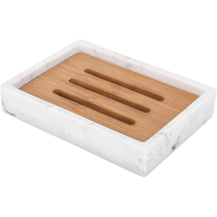 Double Layer Bamboo Soap Bar Holder