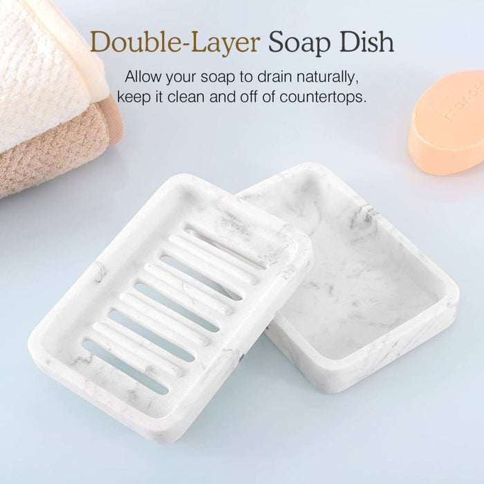 Double Layer Draining Soap Holder