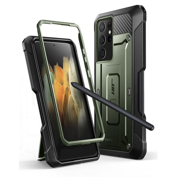 Dual Layer Rugged Cover For Samsung Galaxy S21 Ultra 5g