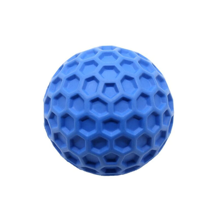 Durable Rubber Teeth Cleaning Squeaky Dog Chew Ball For Aggressive Chewers