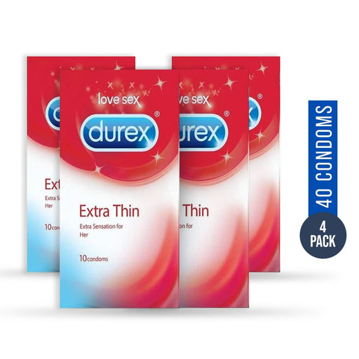Durex Extra Thin Condoms - 40 Pack