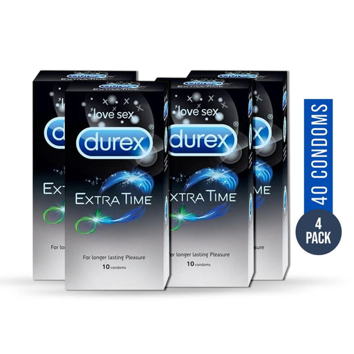 Durex Extra Time Condoms - 40 Pack