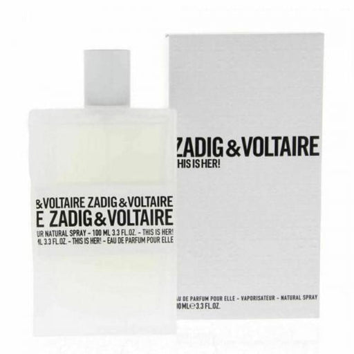 This Is Her Edp Spray By Zadig & Voltaire For Women - 100 Ml