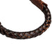 Eight-strand Braided Leather Collar
