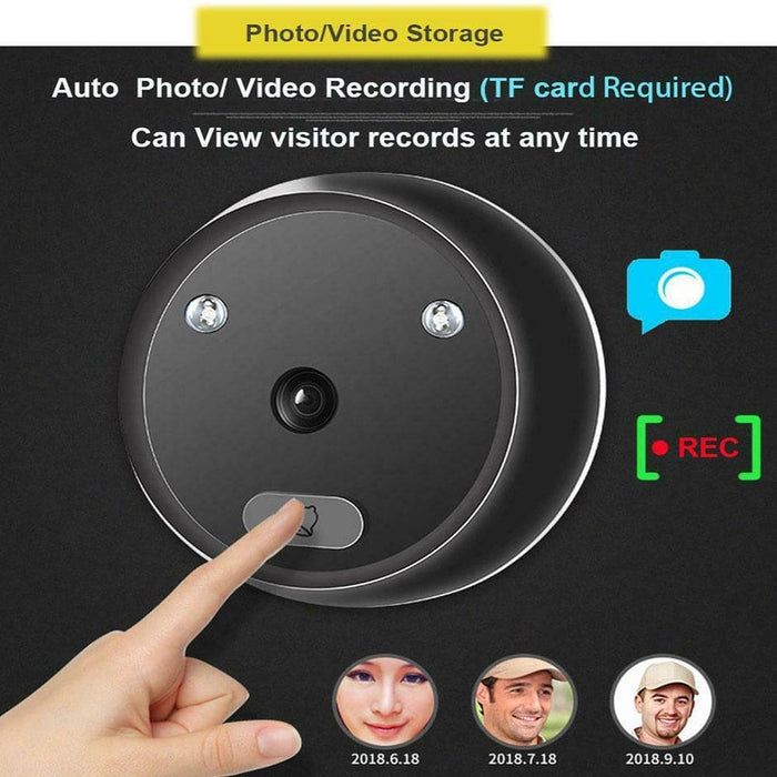 Electronic Anti-theft Doorbell Home Security Camera- Battery